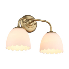 Golden Canada 6954-BA2 BCB-OP - Golden Lighting Dorinda 2-light Vanity in Brushed Champagne Brass
